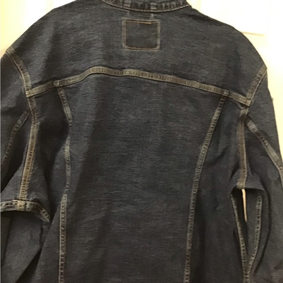 Levi's Dark Blue Denim Jacket - Picture 3 of 9